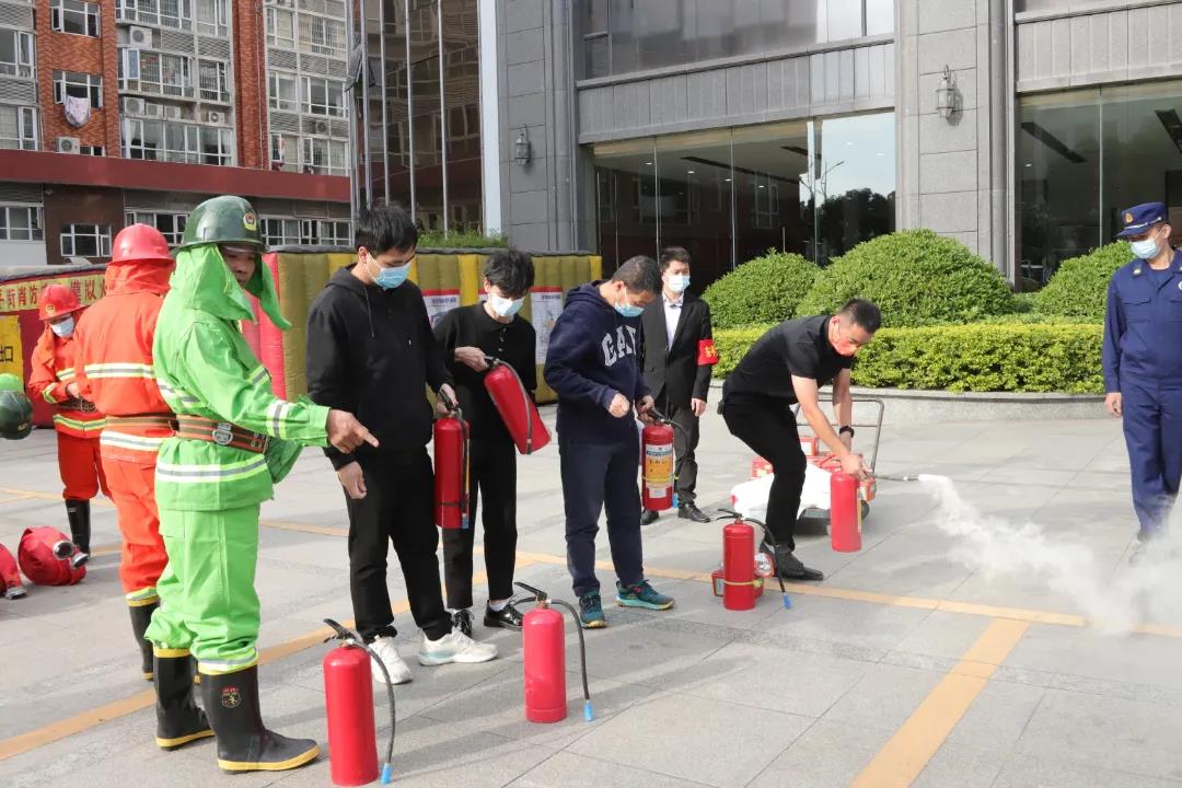 119消防宣传月丨永平街组织开展消防宣传月应急演练活动