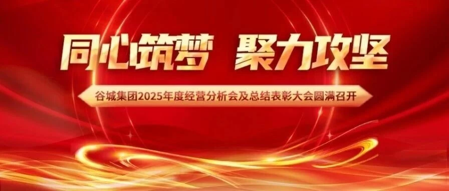 谷城集团2025年度经营分析会及总结表彰大会圆满召开